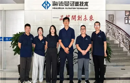 Jiangsu Modern Group bezoekt hoofd Engineering Machinery Filtration voor nieuw hoofdstuk in samenwerking